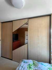 Szafa garderoba 300 x 245 3x drzwi suwane z lustrem