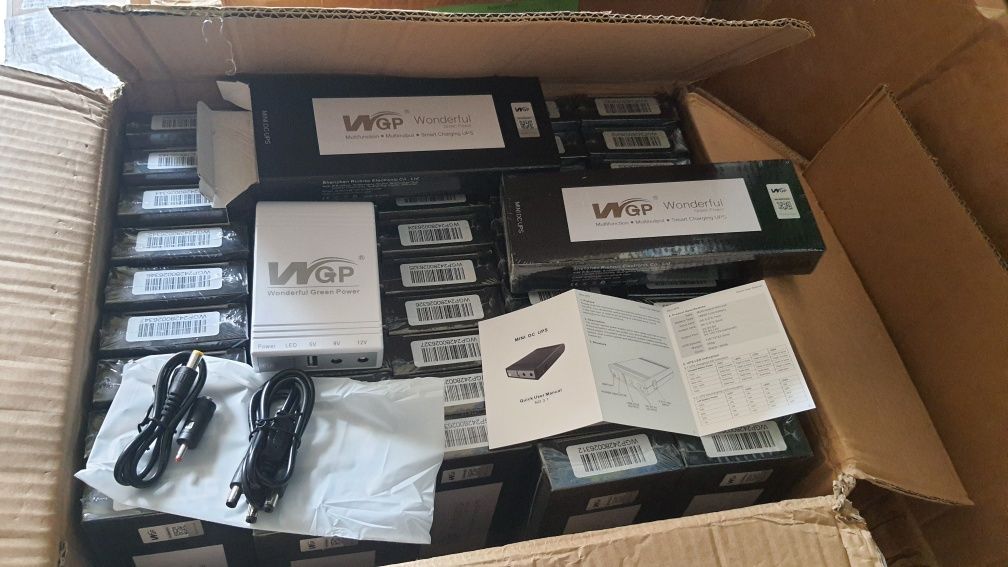 MINI UPS для домашнього інтернету, Безперебійник, павербанк 10400mAh