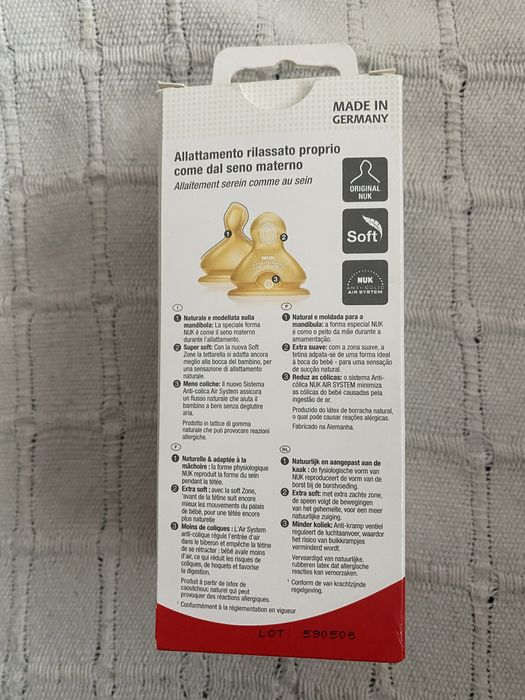 Biberão Nuk First Choice & Nature Sense