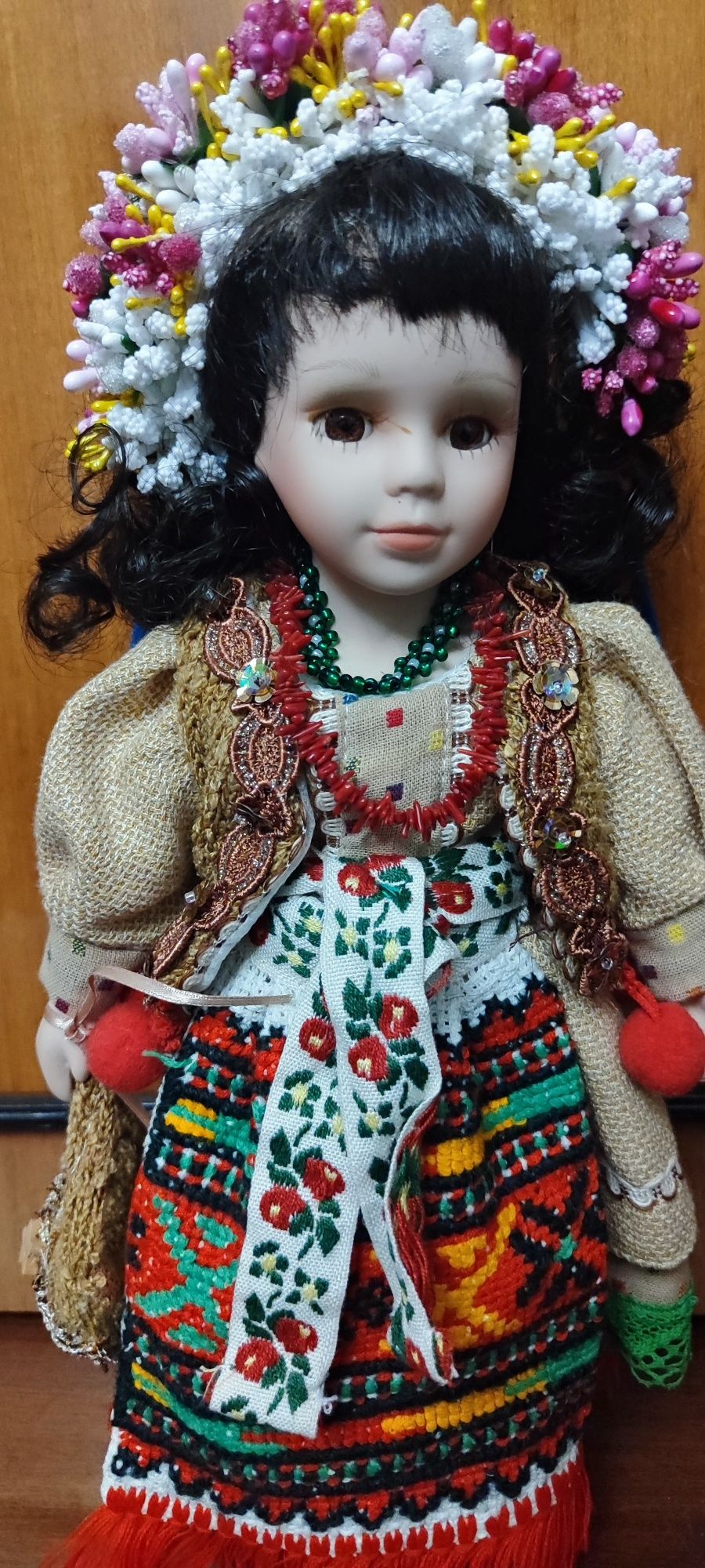 Порцелянові ляльки українки керамічні
