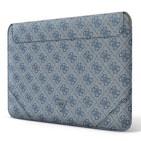 Pokrowiec Guess 4G Uptown Triangle Logo na laptopa 16'' - niebieski
