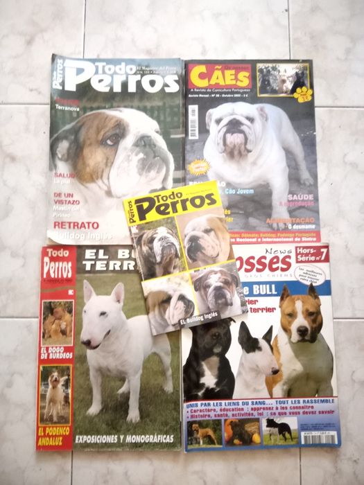 60 Revistas de cães