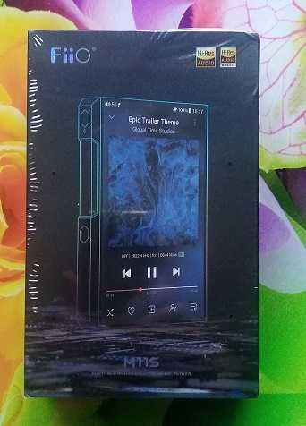 Новий Fiio m11s Hi Res плеер + фірмовий шкіряний чохол