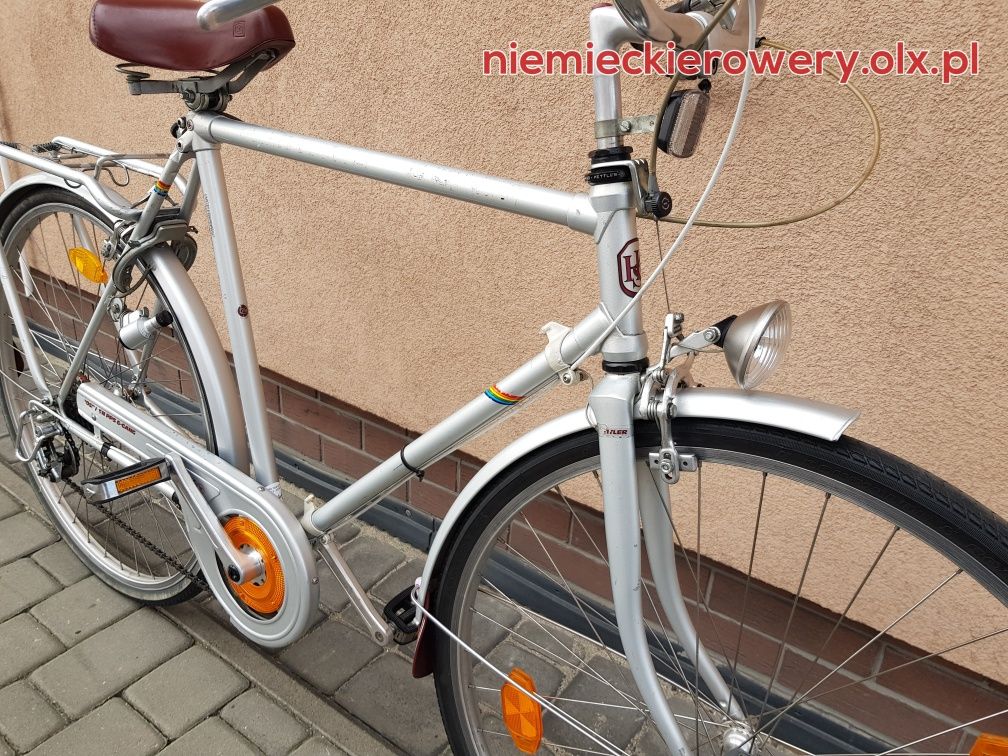 Rower męski retro KETTLER DAXI SM koła 28 ALUMINIUM lekki WYSYŁKA