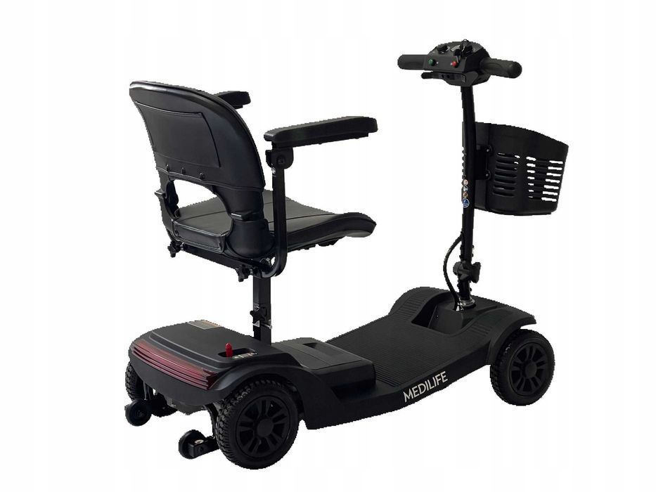 Skuter inwalidzki elektryczny 4 kołowy dla seniora LEKKI MEDILIFE NEST