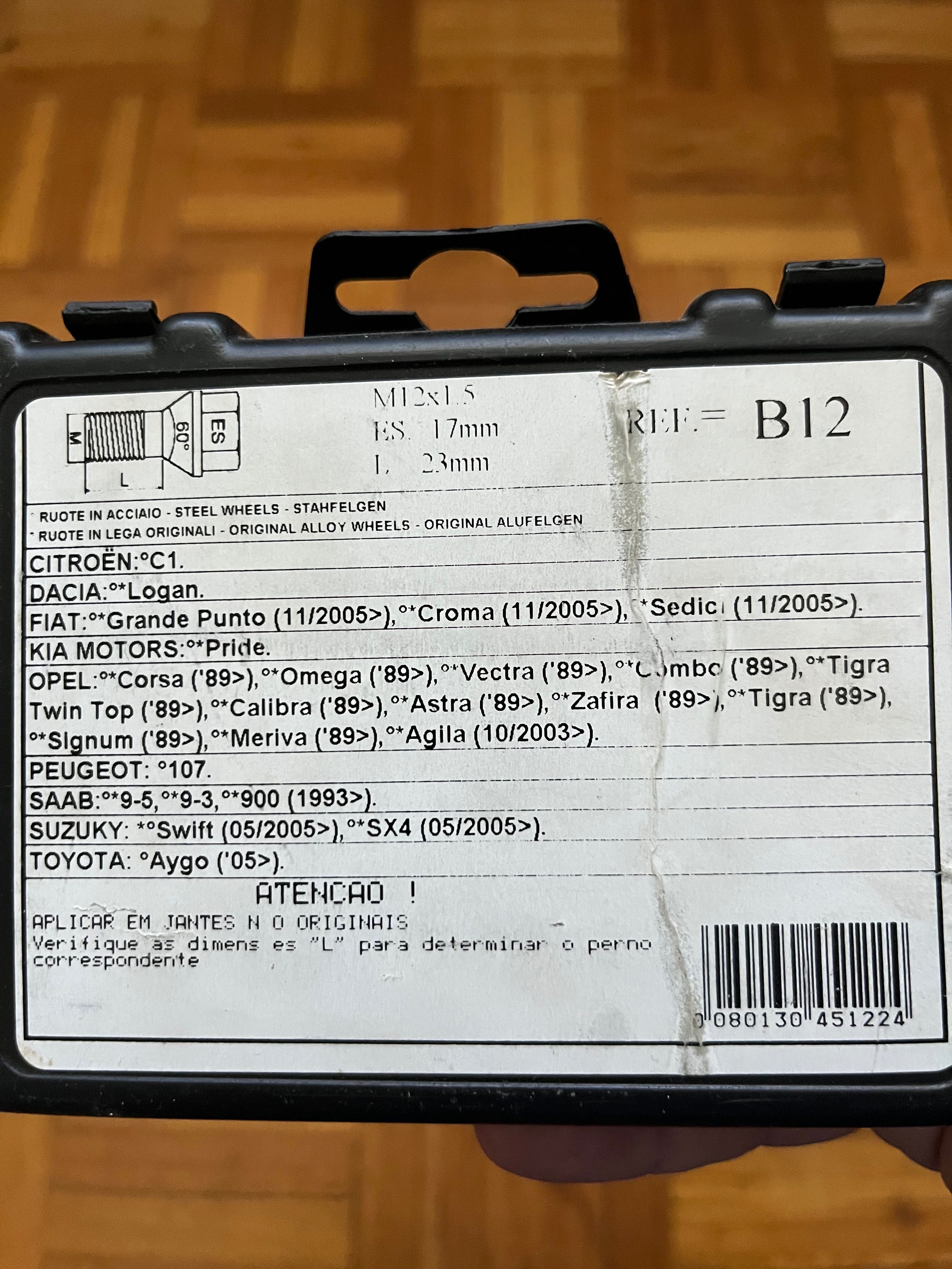 Pernos de Segurança