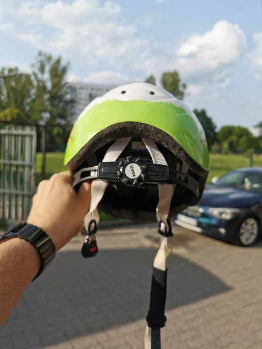 Kask rowerowy dziecięcy, uvex kid 2 dolly, owieczka.