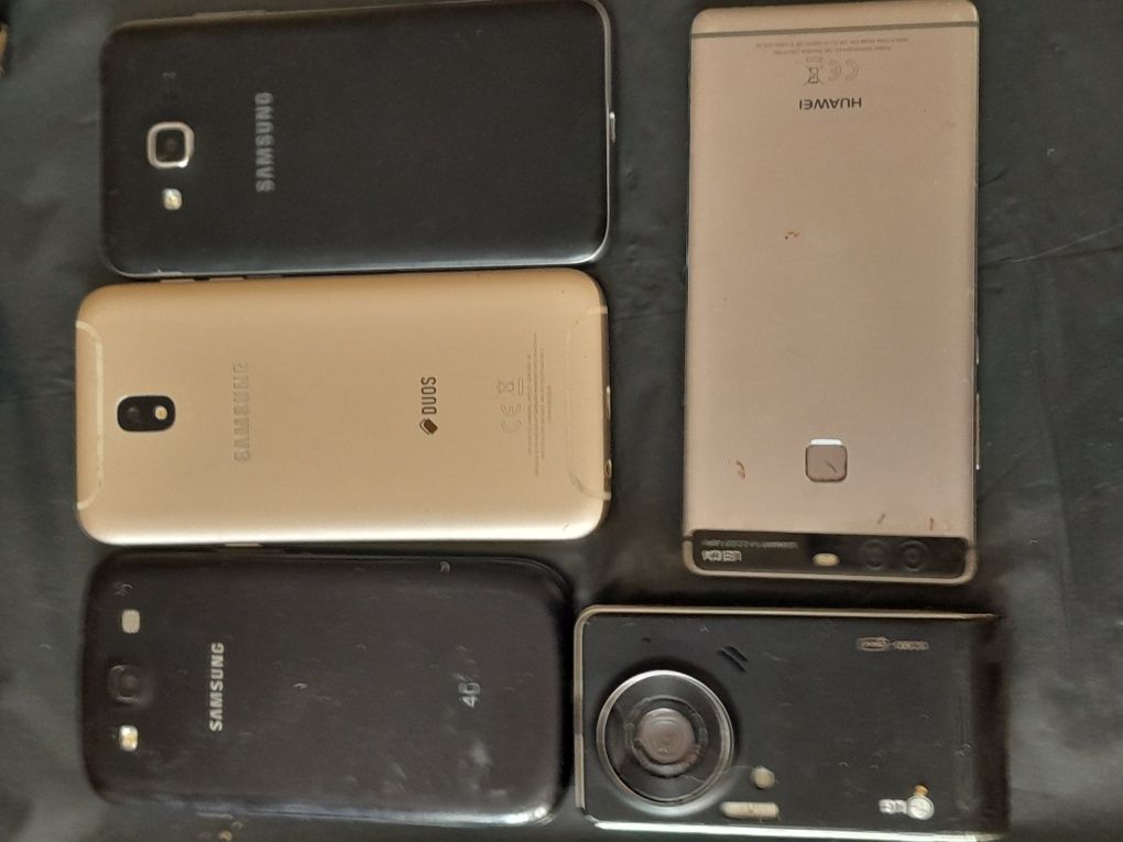 Telefony Samsung, Huawei P9,tablet Lenovo, LG KU 990