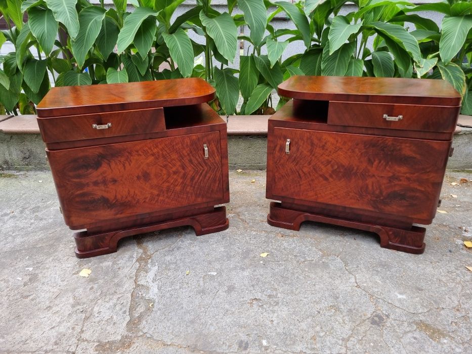 Stare szafki Art Deco, mahon, antyk, vintage