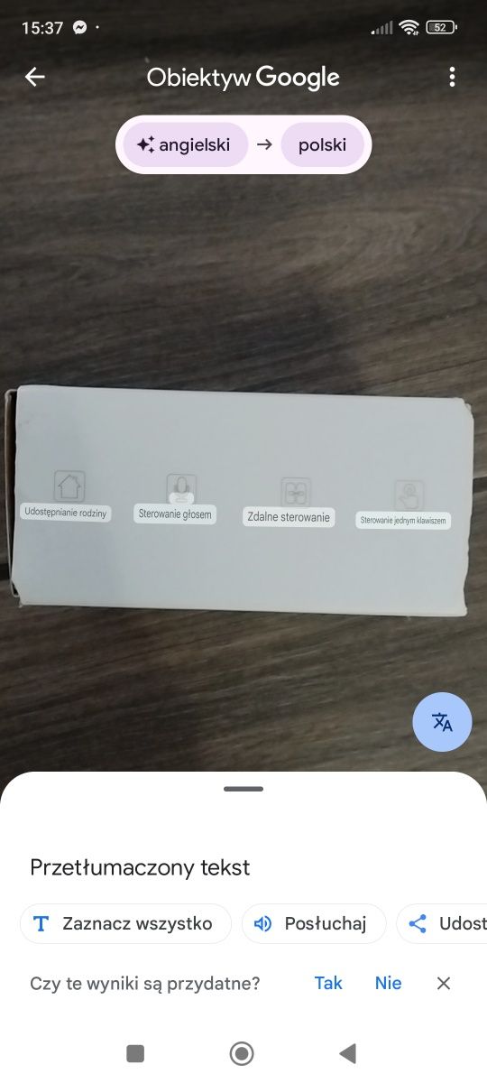 Włącznik Smart do rolet