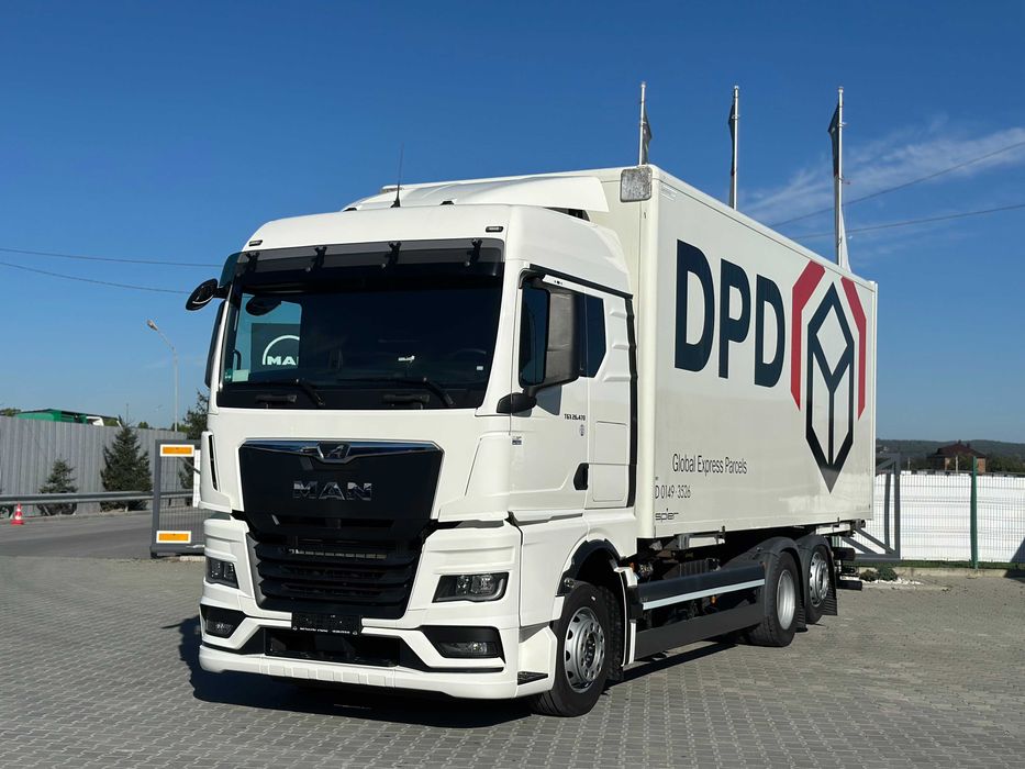 MAN TGX 26.470 6X2-4 LL BDF 2021 Промтоварний фургон-контейнер