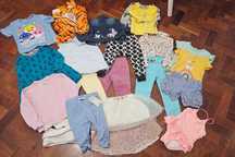 Roupas para meninas, tamanho 92-98