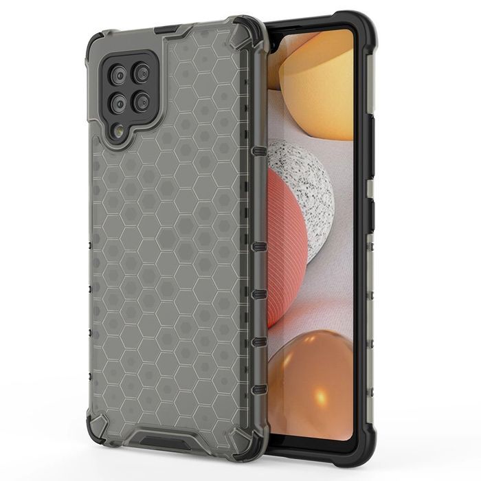 Honeycomb etui pokrowiec z żelową ramką do Samsung Galaxy A42 5G