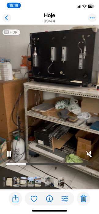 Maquina enchimento tinteiros