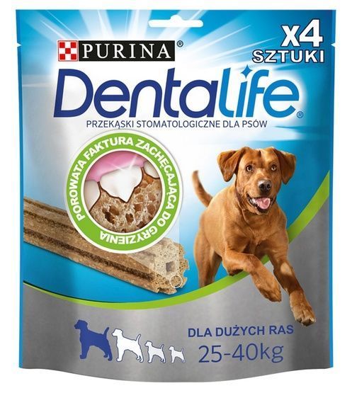 Niskotłuszczowy gryzak dentystyczny dla dużego psa - Purina 142g