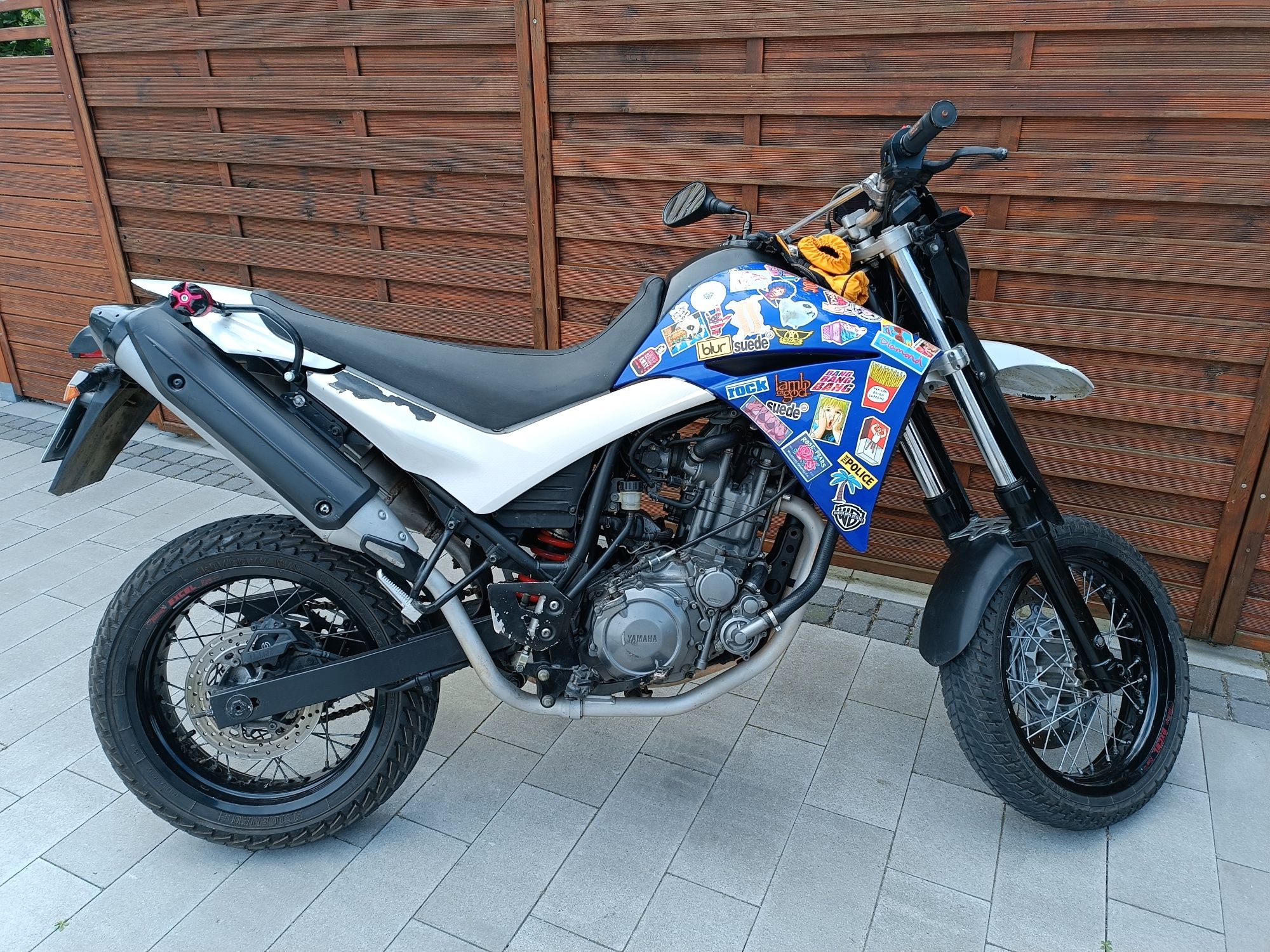 Yamaha XTX660 motor enduro 2006 supermoto