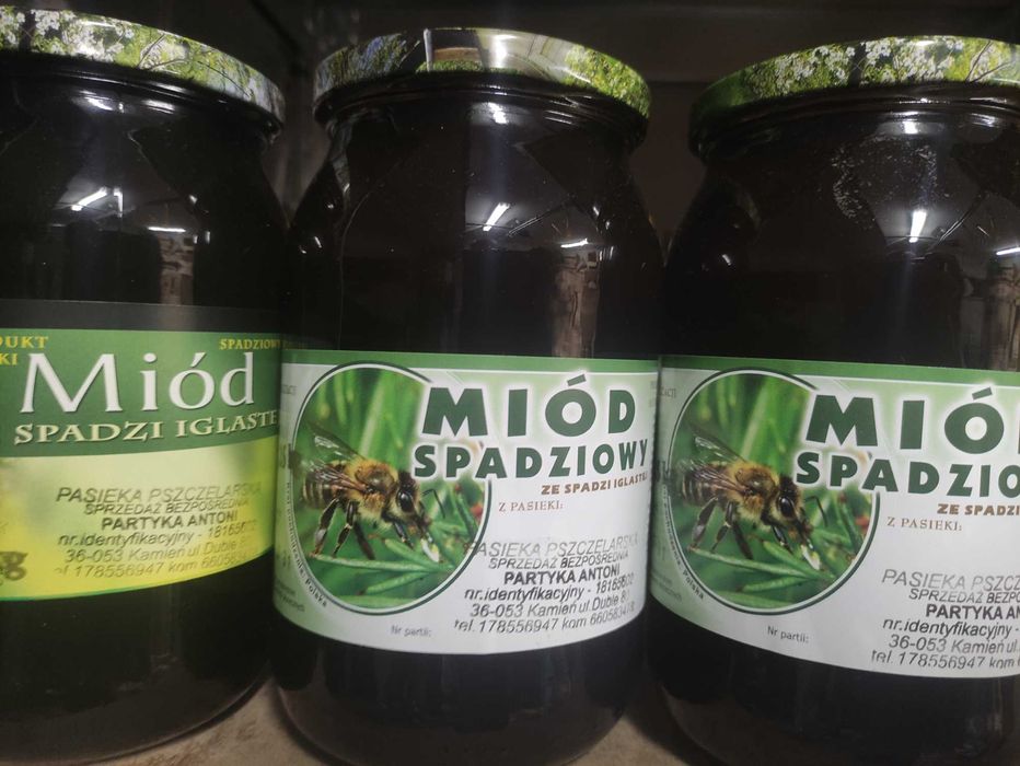 Miód wrzosowy z Podkarpacia