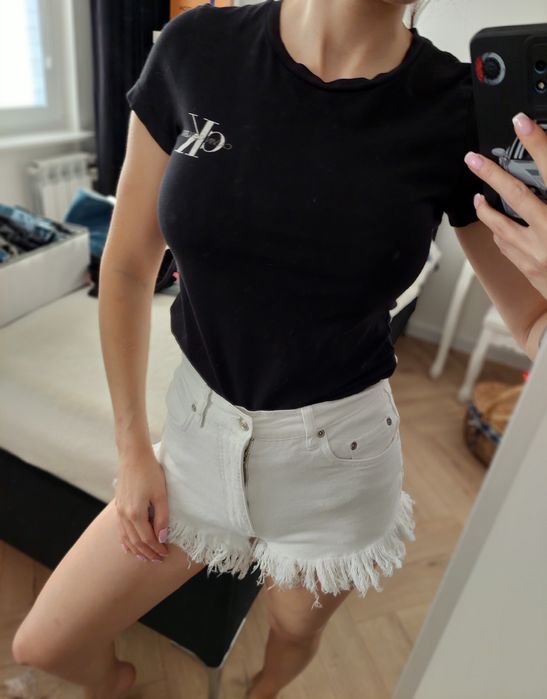 Czarny t-shirt Calvin Klein