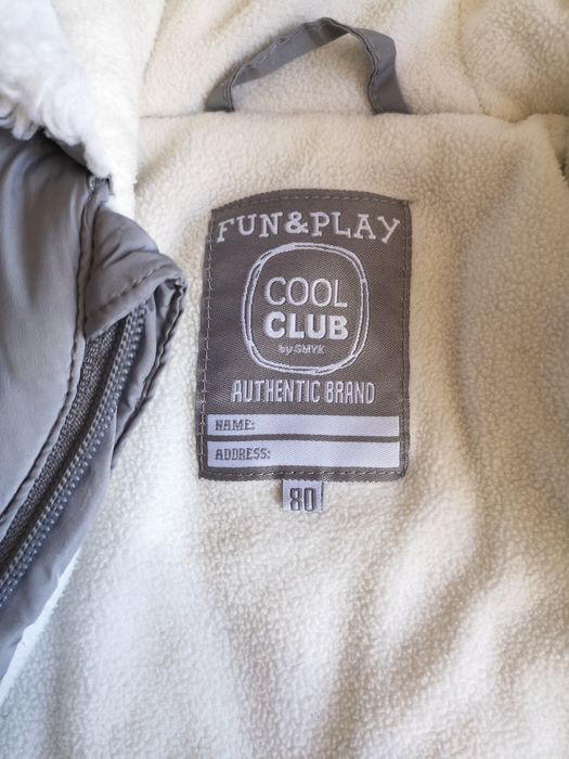 Kombinezon cool Club Smyk r. 80 zimowy