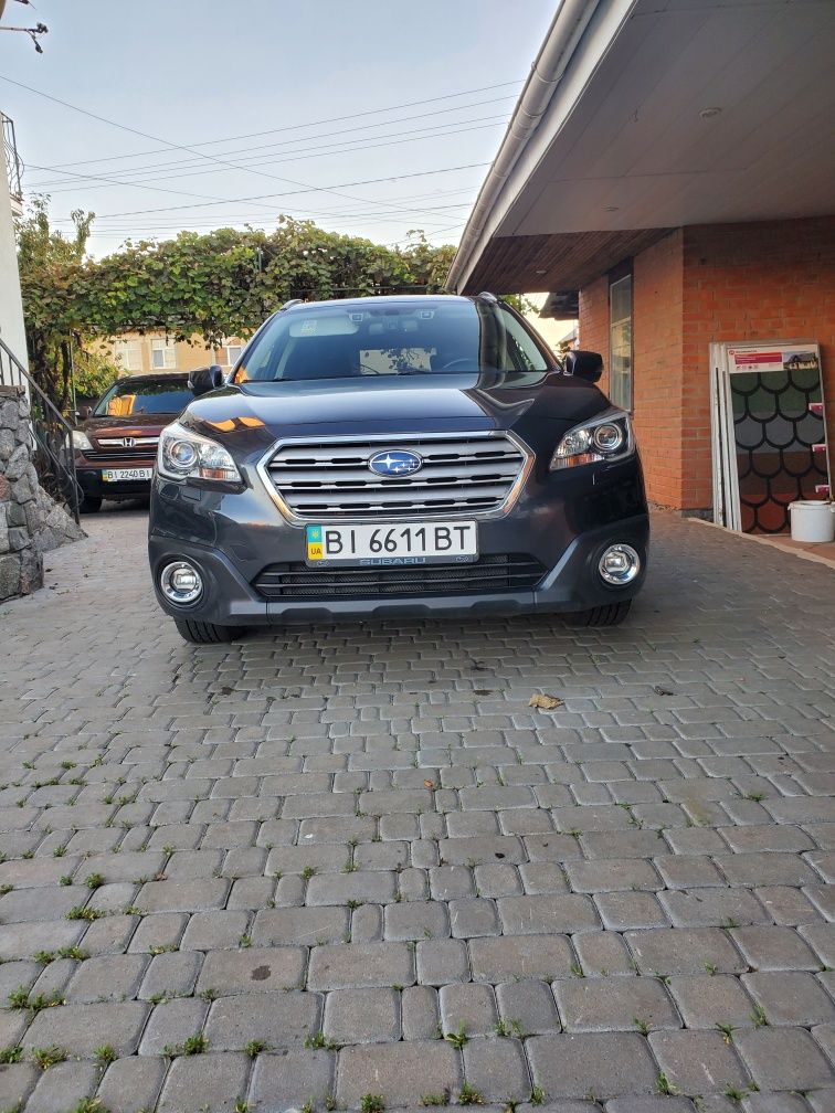 Птф противотуманка  subaru outback 2017 европа