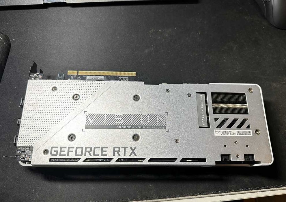 Відеокарта Gigabyte rtx 3070 Gaming vision 8gb white edition стан!!)