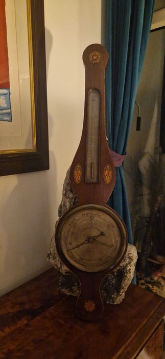Dominic Gatty z Holborn  1800 r
barometr mahoń dekor cudo unikat