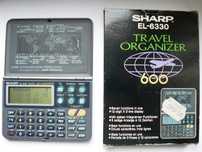 OKAZJA !!- Sharp EL-6330 TRAVEL Organizer 600