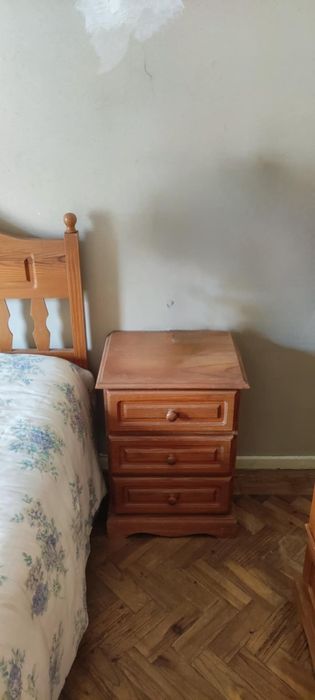 Quarto cama individual completo