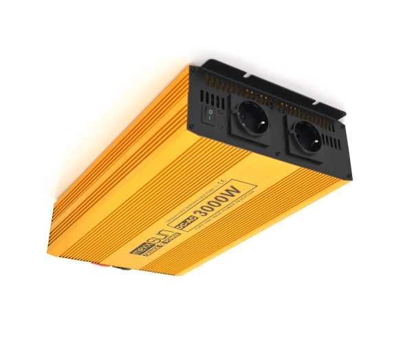 Інвертор напруги з правильною синусоїдою 12-24/220V 300-5000W Shuko