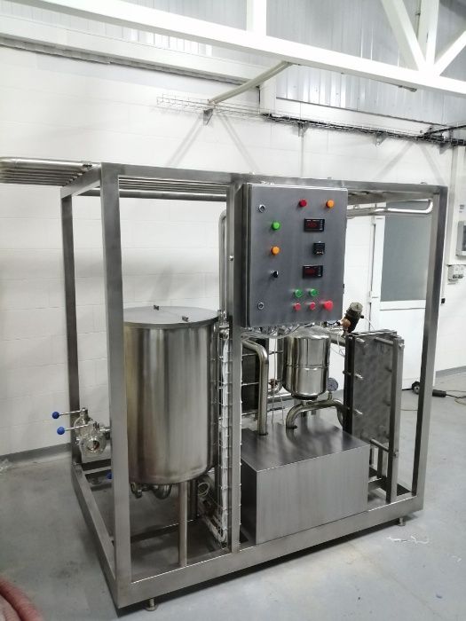 Пастеризаційно-охолоджувальна установка. Пастеризатор. Теплообмінник.