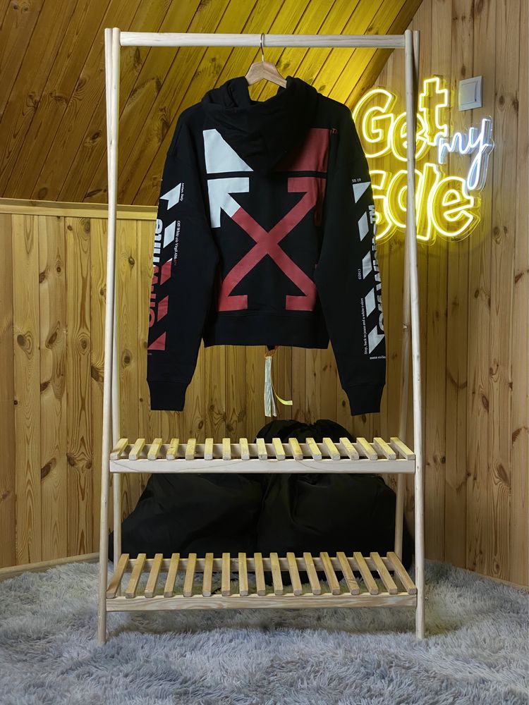 Худі / толстовка Off-White Diagonal Split Logo Hoodie