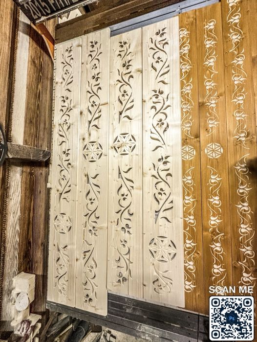 Listwy ozdobne azurowe