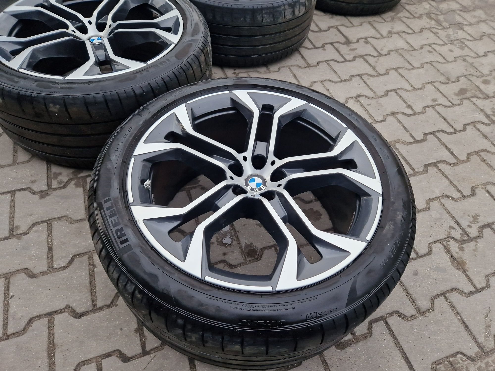 Oryginalne Koła BMW X5 X6 G05 G06 M-Power 275/40R21 315/35R21 Pirelli