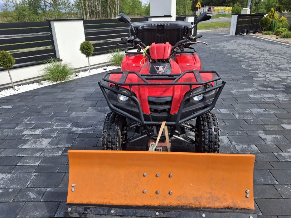 MASAI 450CC + Pług do odśnieżana!
