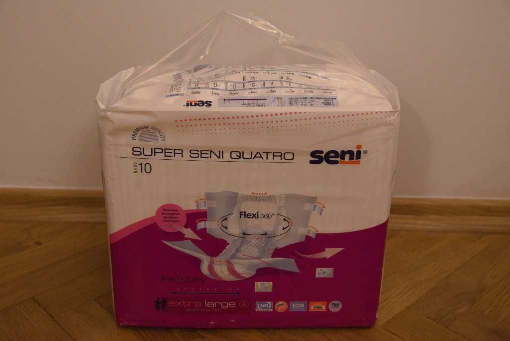 nowe pieluchomajtki dla dorosłych  - Super Seni Quatro