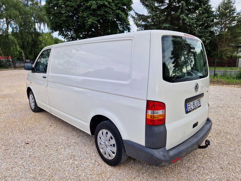 Bus VW Transporter T5 Long HAK 3 osob Wynajem Wypożyczalnia Łódź Górna