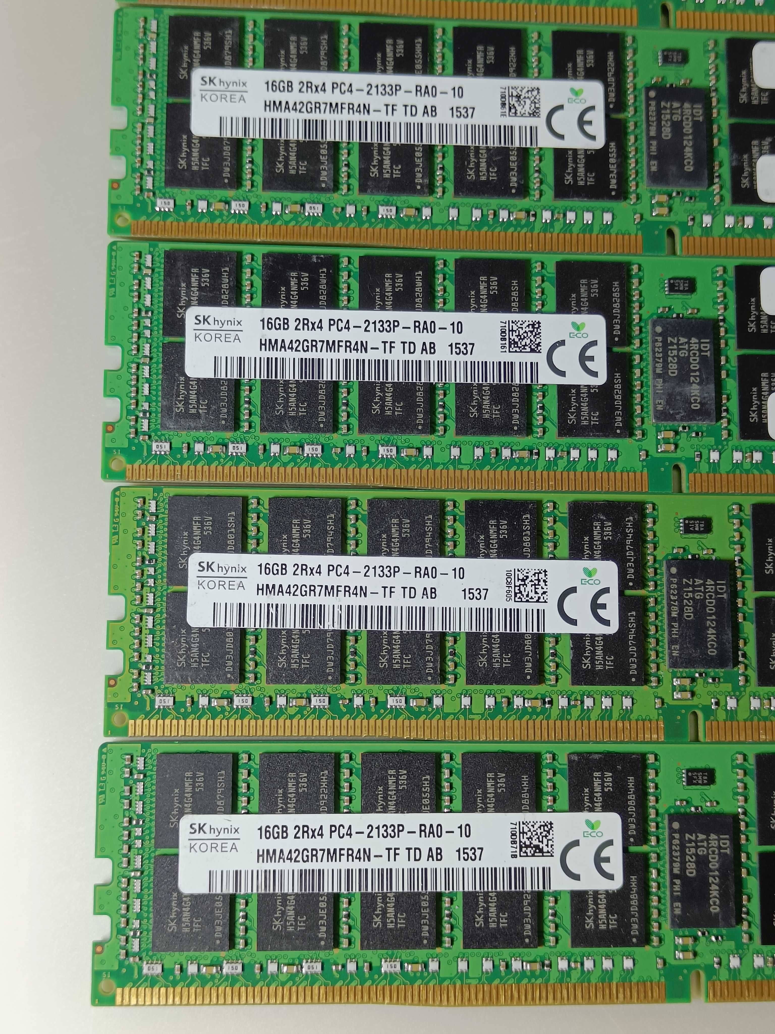 Оперативна память DDR4 16GB Samsung Hynix Серверна ECC REG НАЯВНОСТІ