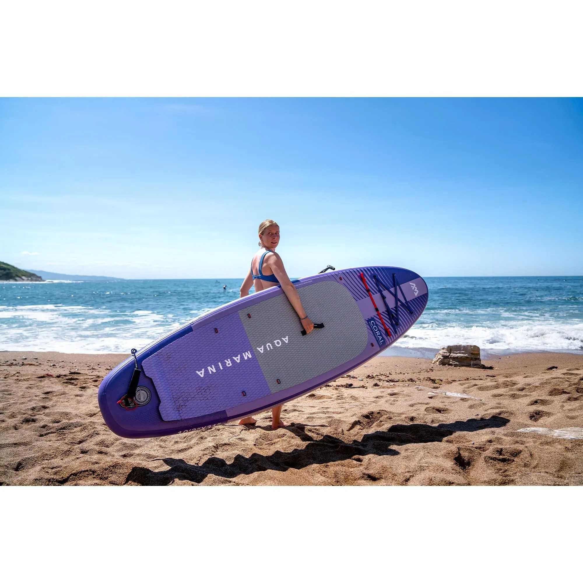 Aqua Marina Coral Night Fade Борд Дошка SUP САП доска Board Paddle Суп