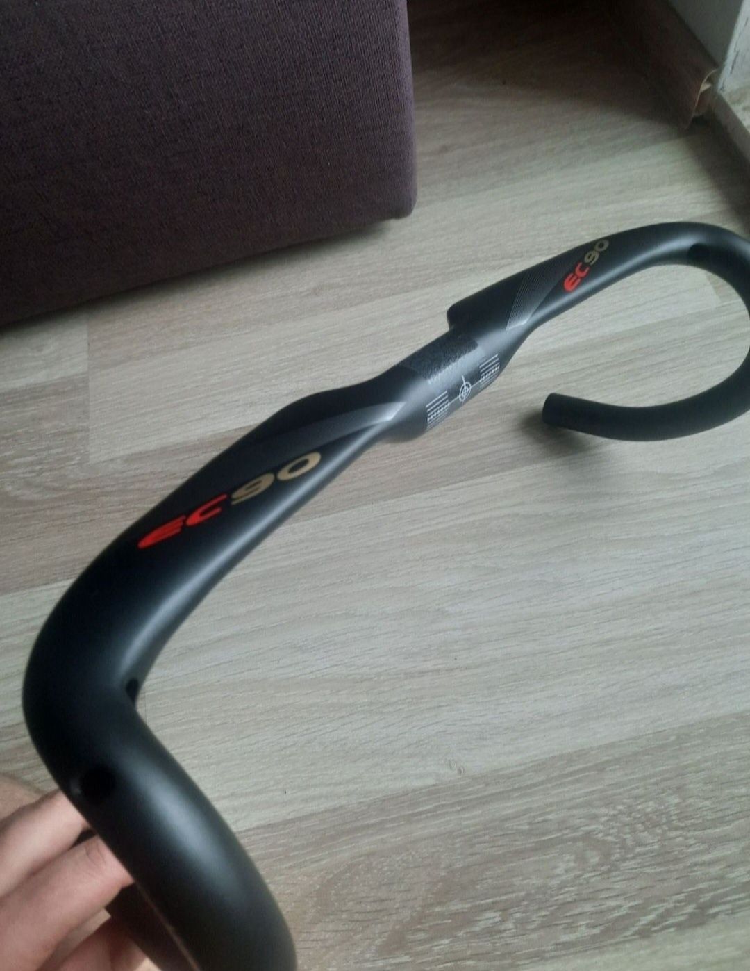 Nowa kierownica carbon aero ec90 szosa szosowa