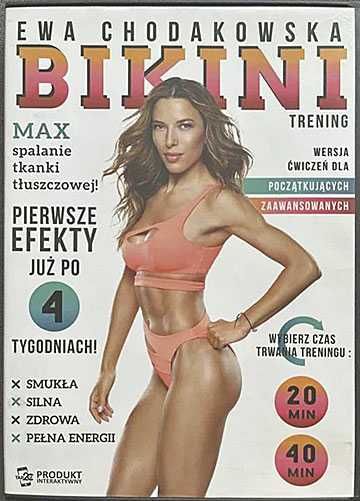 Wyjątkowy Trening Program BIKINI Ewa Chodakowska NOWA Płyta DVD