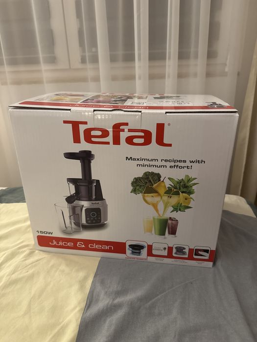 Wyciskarka wolnoobrotowa TEFAL JUICE & CLEAN ZC420E38