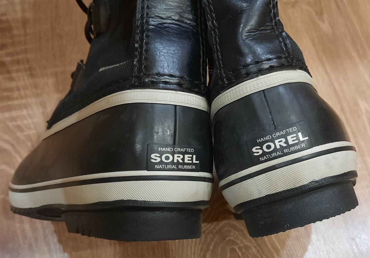 Зимние сапоги Sorel waterproof, р.38 (24 см), новые.