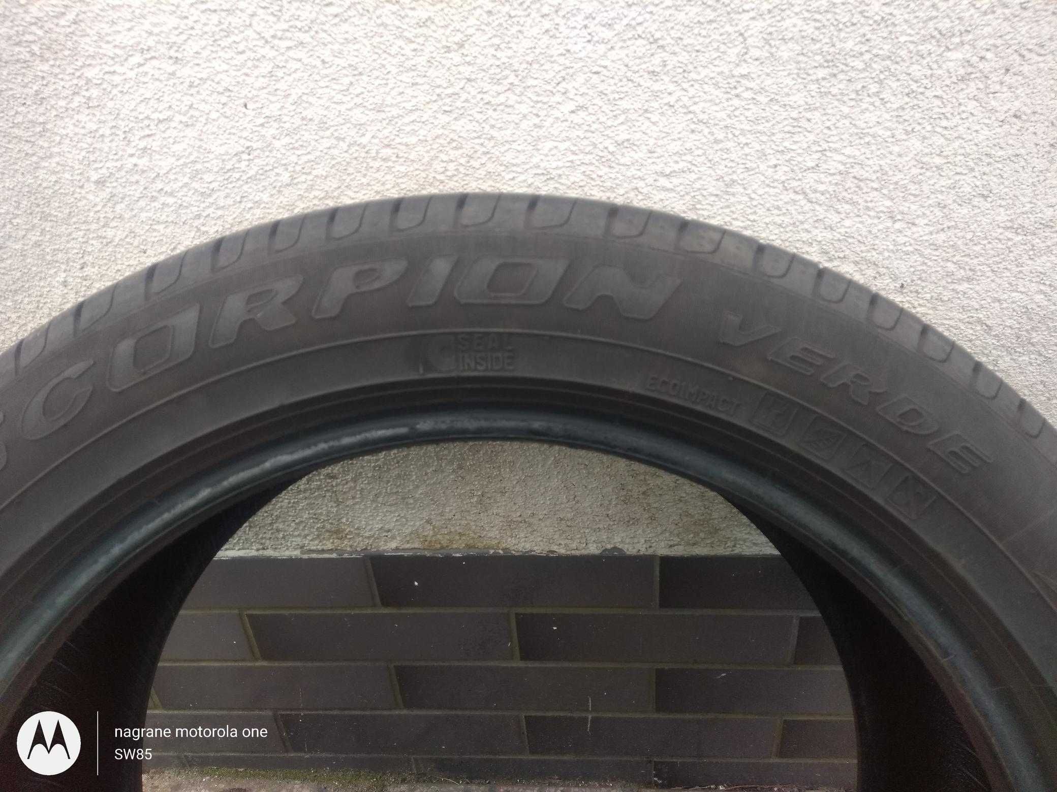 Opony 235/50 R19 Pirelli Scorpion Verde rok 2018 bieżnik 6,0mm