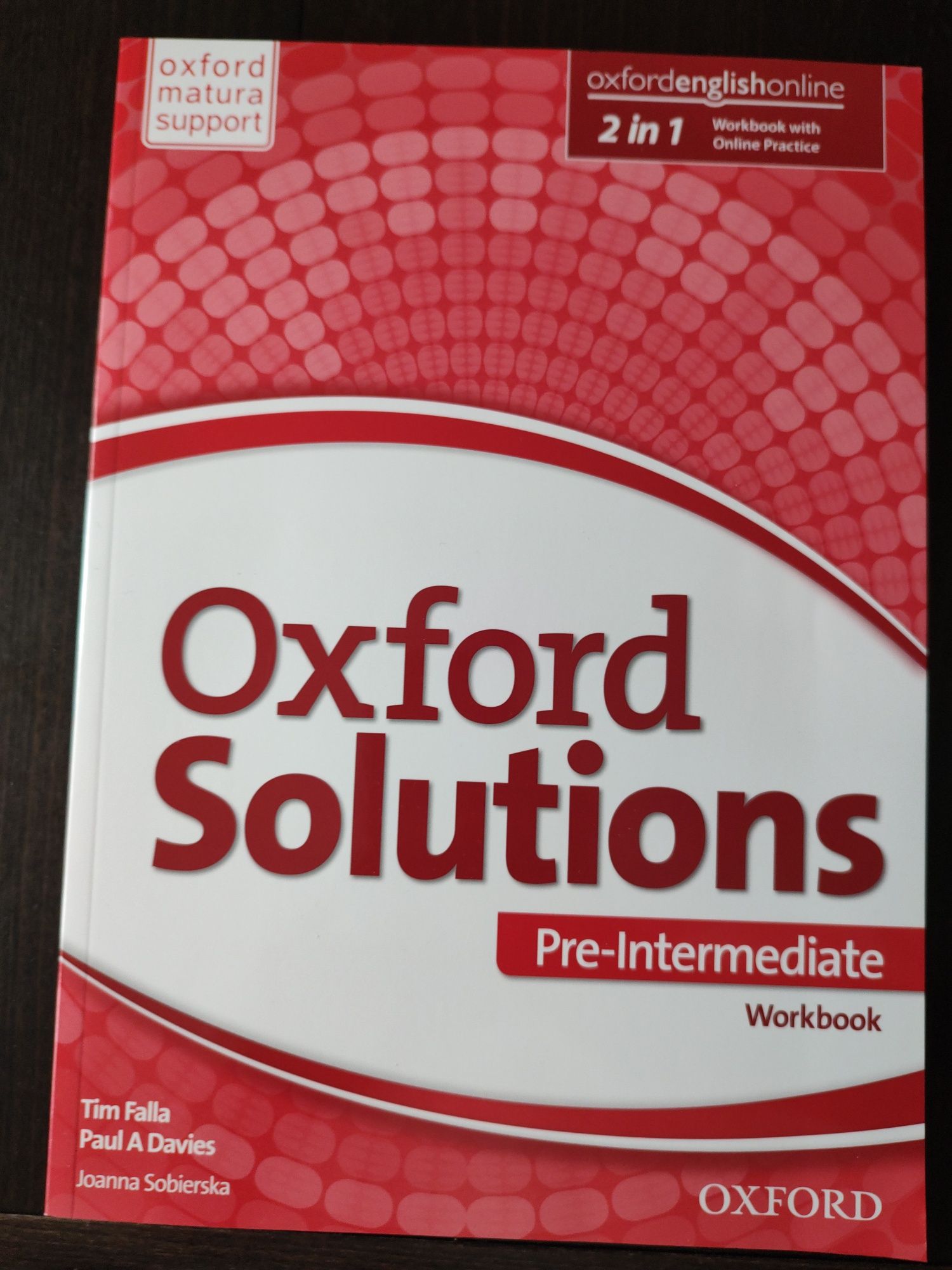 Zeszyt ćwiczeń Oxford Solutions Pre Intermediate