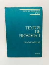 Textos de Filosofia I - Nuno Campilho