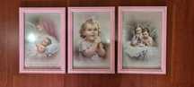 3 quadros para quarto de menina