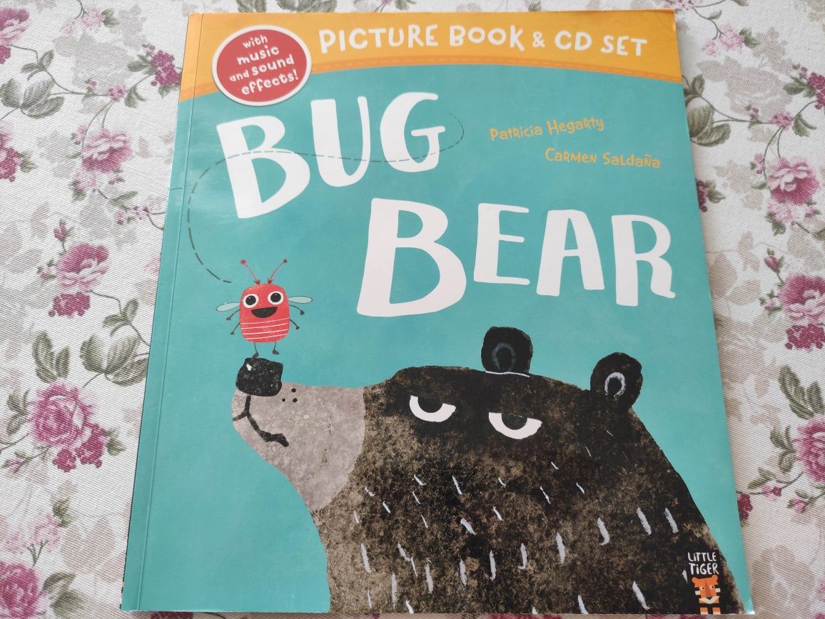Książka dla dzieci z płytą CD Bug Bear Little Tiger po angielsku