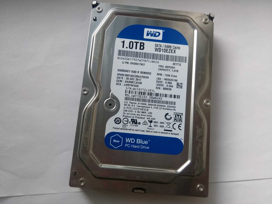 Жесткий диск WD10EZEX 1 Тб