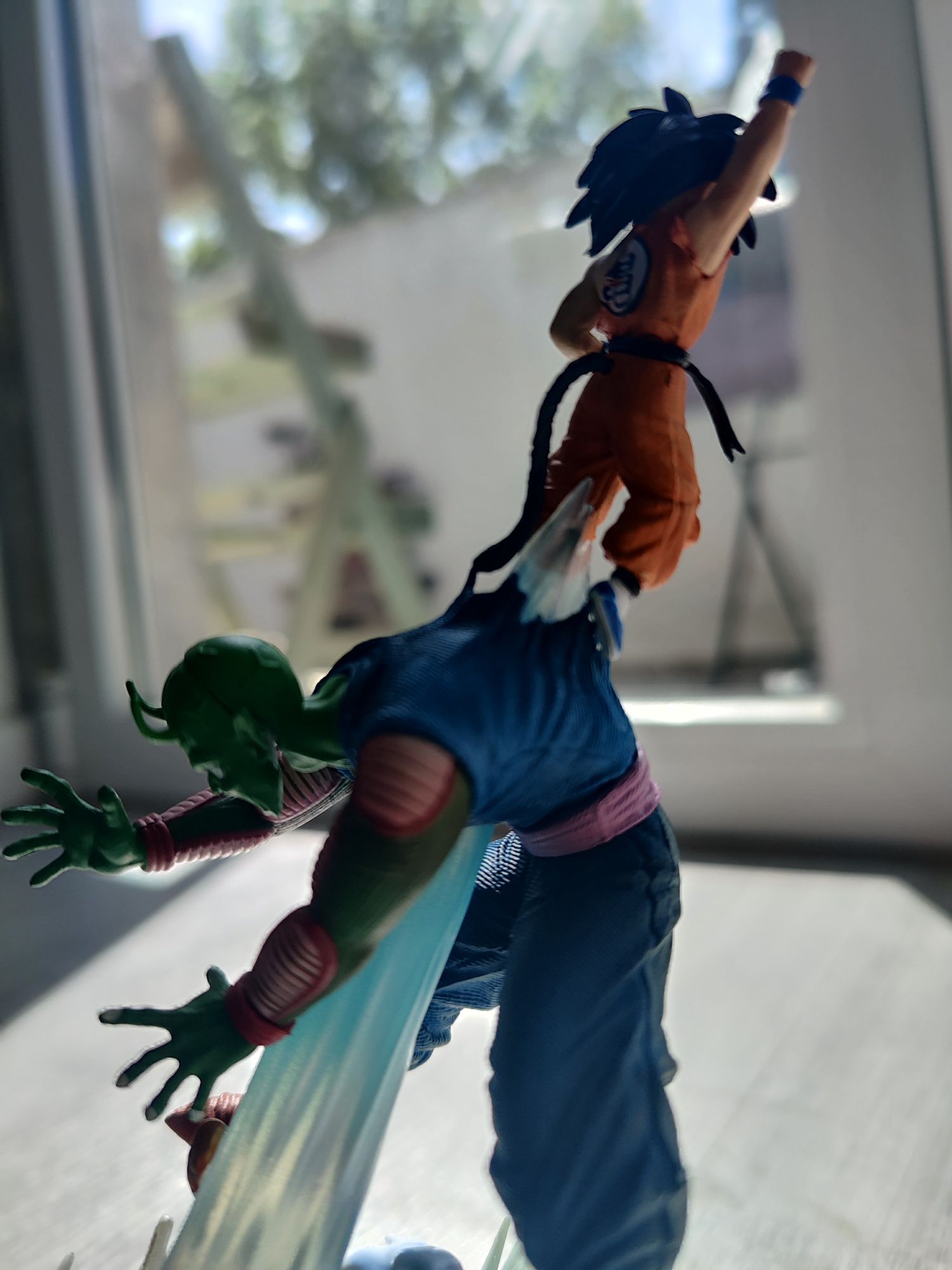 Figura / estátua  Kid Goku vs King  piccolo