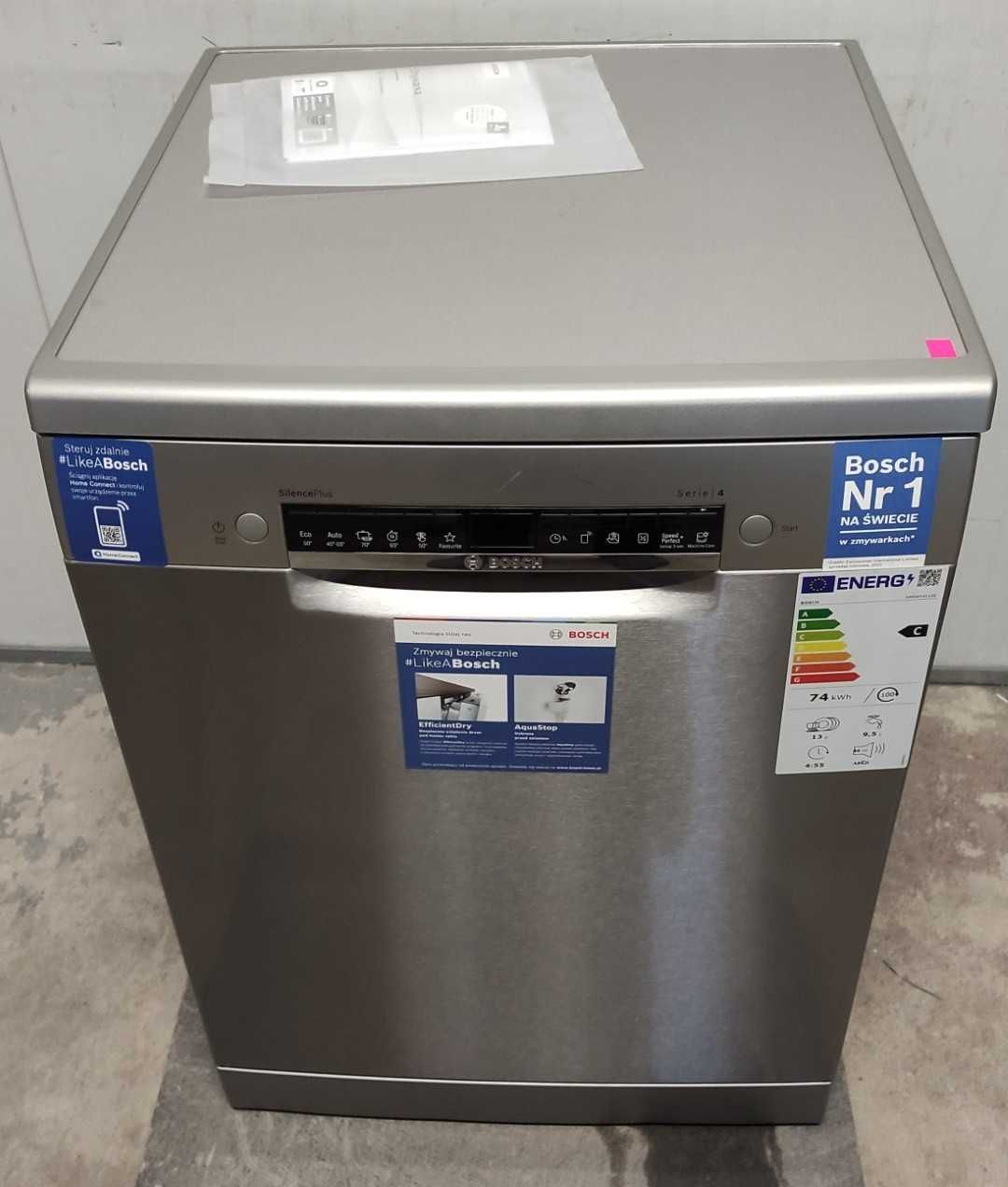 Zmywarka Bosch SMS4EVI10E 60cm 13 kpl. 9,5L EfficientDry OUTLET 28HG40